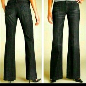 7 for Mankind Dojo Wide Leg Jeans